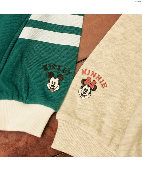 Disney(ディズニー)の「ディズニーキャラクター衿付きトレーナー(スウェット・キッズ・グレー/グリーン・110/140/100/80/130/120/90)」の7枚目の写真