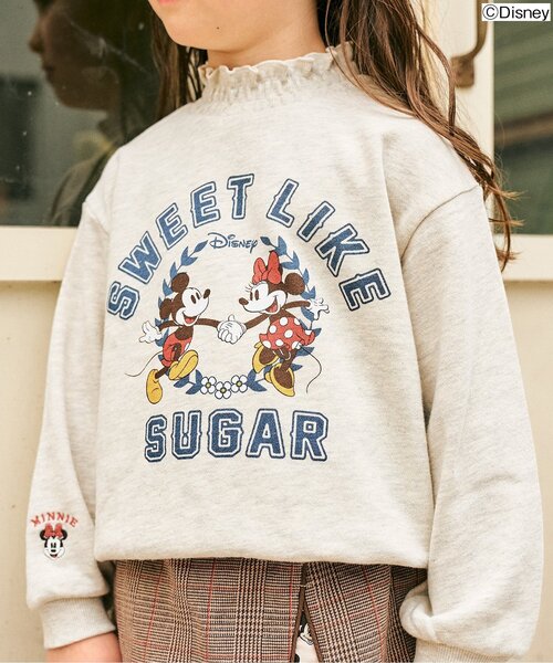 セール】ディズニーキャラクター衿付きトレーナー（スウェット