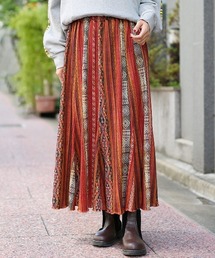 ファブリックプリントスカート