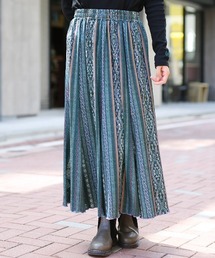 ファブリックプリントスカート