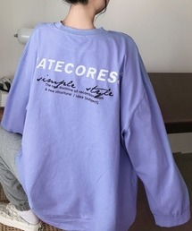 VATECORESSロゴオーバーサイズロンT
