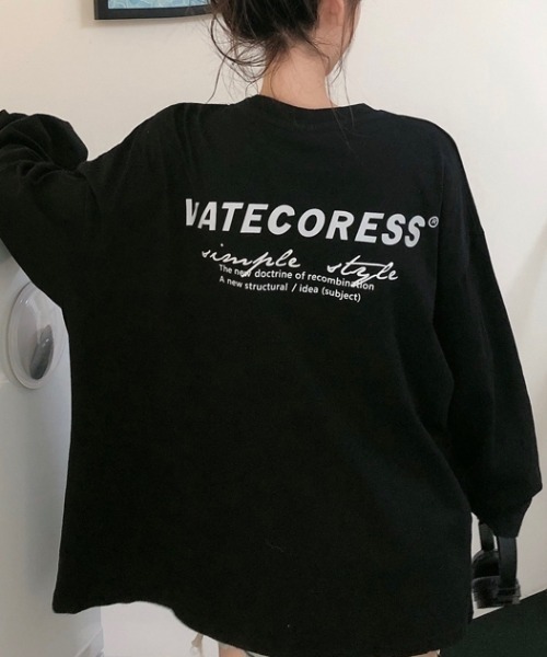 長袖 オーバーサイズド パフォーマンス Tシャツ Shadow Logo