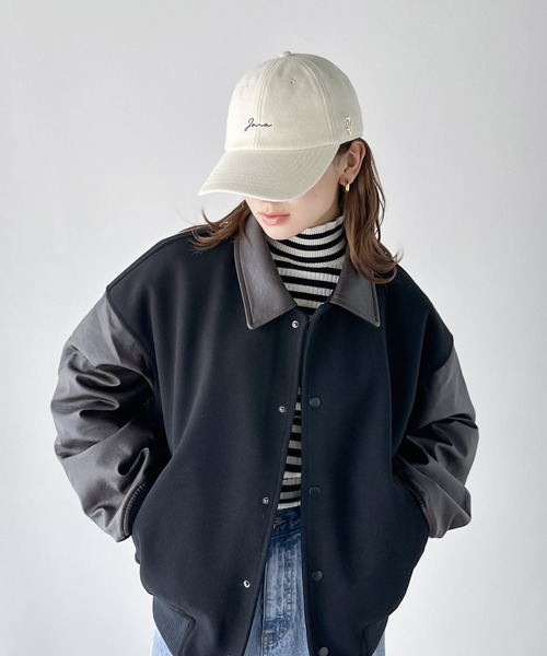 Java（ジャバ）の「《Javaジャバコラボ》大人の遊び心を効かせたスタッズロゴキャップ（キャップ・レディース・アイボリー/ブラック・ONE SIZE）」の11枚目の写真