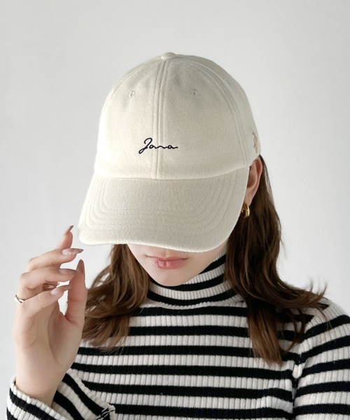 Java（ジャバ）の「《Javaジャバコラボ》大人の遊び心を効かせたスタッズロゴキャップ（キャップ・レディース・アイボリー/ブラック・ONE SIZE）」の10枚目の写真