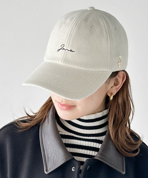 Java（ジャバ）の「《Javaジャバコラボ》大人の遊び心を効かせたスタッズロゴキャップ（キャップ・レディース・アイボリー/ブラック・ONE SIZE）」の12枚目の写真