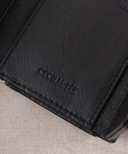 CECIL McBEE（セシルマクビー）の「CROCODILE　EMBOSS　WALLET　口金ミニウォレット（財布・レディース・グリーン/グレー系/ブラック・F）」の13枚目の写真