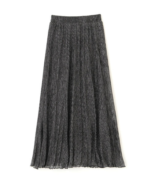 FREE'S MART（フリーズマート）の「◆［ＷＥＢ限定］ラメプリーツスカート（スカート・レディース・ゴールド/ブラック/シルバー・SMALL/MEDIUM）」の4枚目の写真