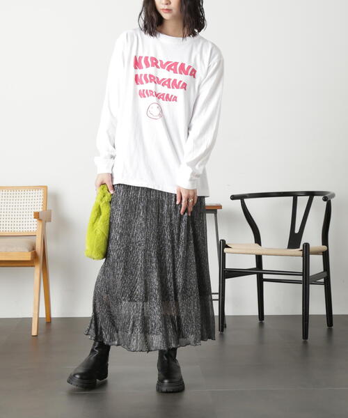 FREE'S MART（フリーズマート）の「◆［ＷＥＢ限定］ラメプリーツスカート（スカート・レディース・ゴールド/ブラック/シルバー・SMALL/MEDIUM）」の19枚目の写真