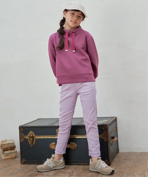 ikka（イッカ）の「ストレッチパンツ（120~160cm）（その他パンツ・キッズ・ミント/ベージュ/パープル系その他・120/130/150/160/140）」の11枚目の写真