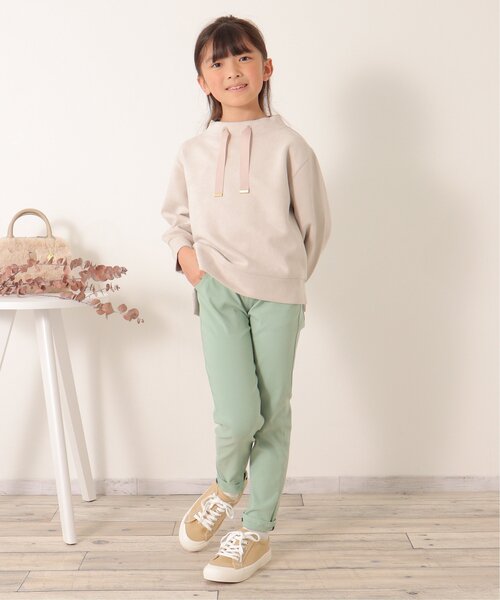 ikka（イッカ）の「ストレッチパンツ（120~160cm）（その他パンツ・キッズ・ミント/ベージュ/パープル系その他・120/130/150/160/140）」の21枚目の写真
