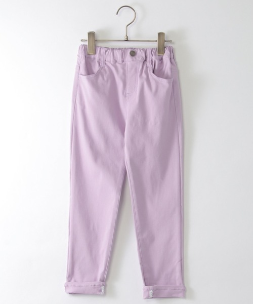ikka（イッカ）の「ストレッチパンツ（120~160cm）（その他パンツ・キッズ・ミント/ベージュ/パープル系その他・120/130/150/160/140）」の3枚目の写真