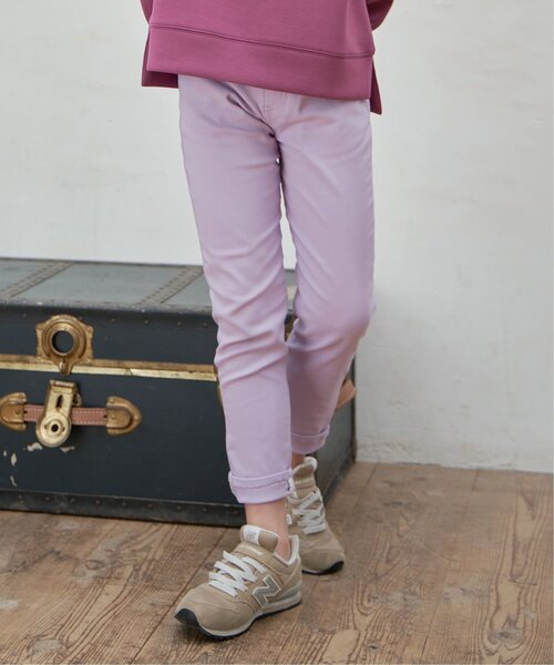 ikka（イッカ）の「ストレッチパンツ（120~160cm）（その他パンツ・キッズ・ミント/ベージュ/パープル系その他・120/130/150/160/140）」の6枚目の写真