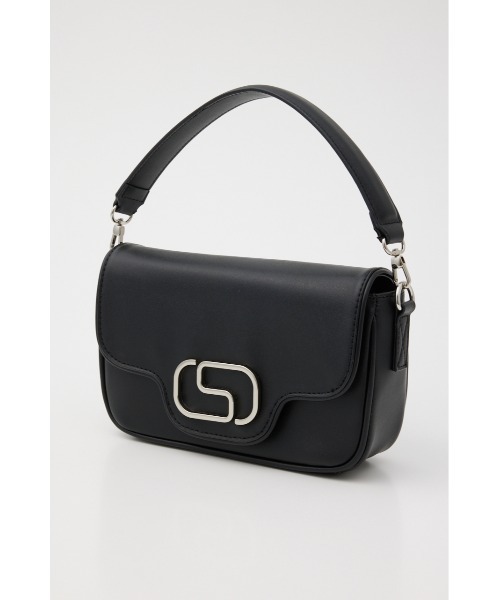 SLY(スライ)の「S BADGE 2WAY BAG エス バッジ ツーウェイ バッグ(ハンドバッグ・レディース・オフホワイト/ブラック・FREE)」の4枚目の写真