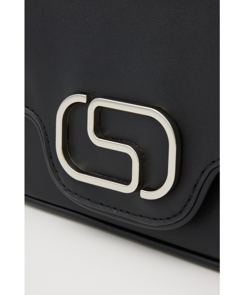 SLY(スライ)の「S BADGE 2WAY BAG エス バッジ ツーウェイ バッグ(ハンドバッグ・レディース・オフホワイト/ブラック・FREE)」の7枚目の写真