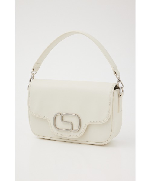 SLY(スライ)の「S BADGE 2WAY BAG エス バッジ ツーウェイ バッグ(ハンドバッグ・レディース・オフホワイト/ブラック・FREE)」の14枚目の写真