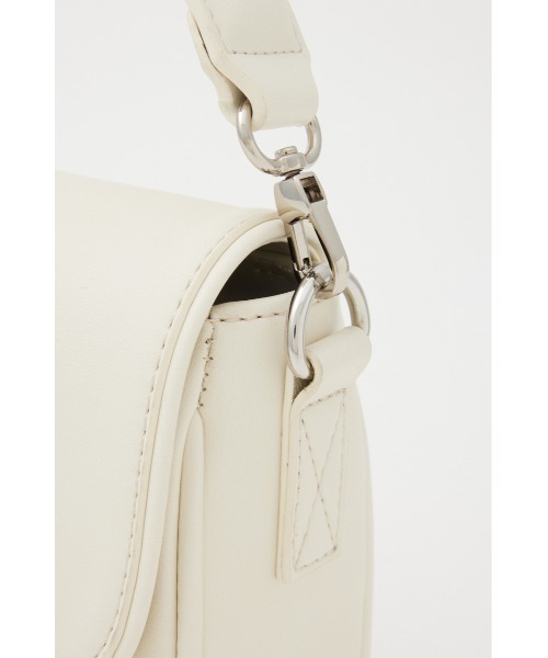 SLY(スライ)の「S BADGE 2WAY BAG エス バッジ ツーウェイ バッグ(ハンドバッグ・レディース・オフホワイト/ブラック・FREE)」の18枚目の写真