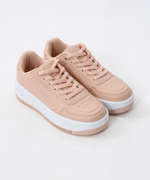 Champion（チャンピオン）の「【Champion/チャンピオン】レディース REBOUND PLATFORM LOW（その他シューズ・レディース・ホワイト×ピンク/ブラック/ホワイト・23.5cm/24.5cm/25.0cm/23.0cm/24.0cm）」の4枚目の写真