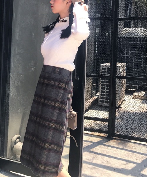BLANC FICELLE(ブランフィセル)の「チェック スカート(スカート・レディース・B/A・M/L/XL/S)」の15枚目の写真