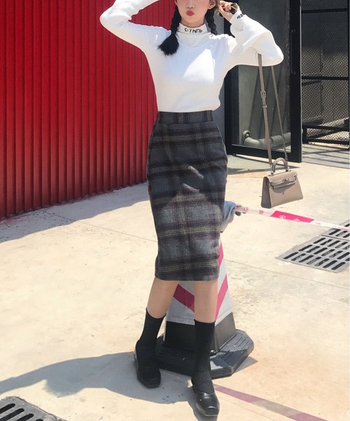 BLANC FICELLE(ブランフィセル)の「チェック スカート(スカート・レディース・B/A・M/L/XL/S)」の19枚目の写真