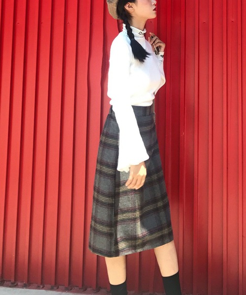 BLANC FICELLE(ブランフィセル)の「チェック スカート(スカート・レディース・B/A・M/L/XL/S)」の18枚目の写真