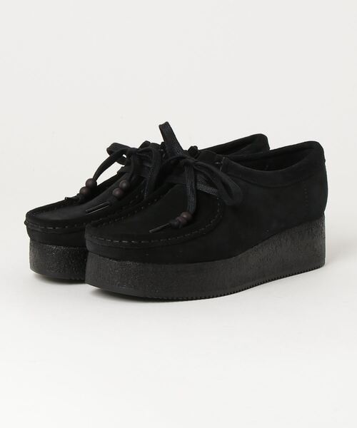 Clarks(クラークス)の「W WALLACRAFT BEE 26173497(モカシン/デッキシューズ・レディース・ブラック・5/4h/4/3h/5h/3/6)」の5枚目の写真