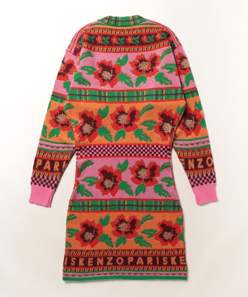 KENZO（ケンゾー）の「'Fairisle' ウール ジャンパー ドレス