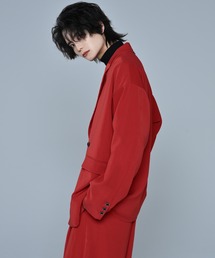 【ADRER】オーバーテーラードジャケット 赤 ADRER】extra quality over tailored jacket/エクストラ