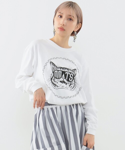 mmts様 UNISEX〉'マミタス'さま サングラス ロングTシャツ（Tシャツ