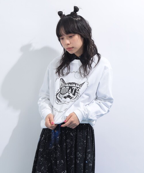 mmts(マミタス)の「〈UNISEX〉"マミタス"さま サングラス ロングTシャツ(Tシャツ/カットソー・レディース・ブラック/ホワイト・M/L/XL/S)」の15枚目の写真