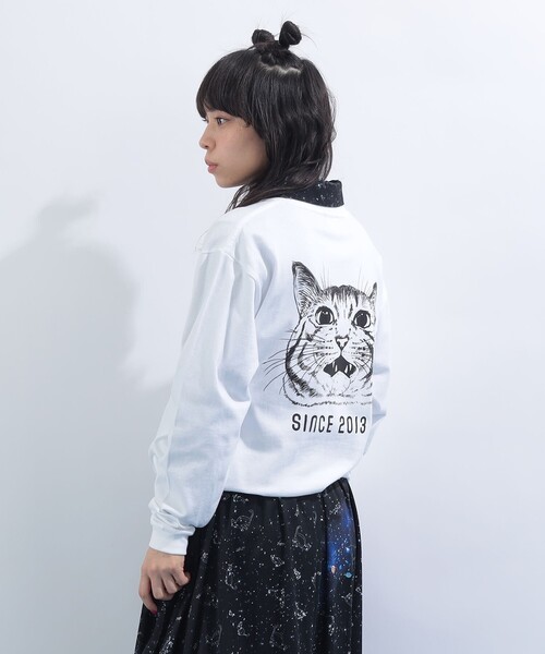 mmts(マミタス)の「〈UNISEX〉"マミタス"さま サングラス ロングTシャツ(Tシャツ/カットソー・レディース・ブラック/ホワイト・M/L/XL/S)」の16枚目の写真