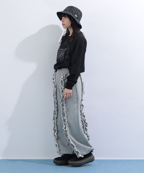 mmts（マミタス）の「〈UNISEX〉"マミタス"さま サングラス ロングTシャツ（Tシャツ/カットソー・レディース・ブラック/ホワイト・M/L/XL/S）」の10枚目の写真