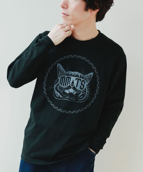 mmts(マミタス)の「〈UNISEX〉"マミタス"さま サングラス ロングTシャツ(Tシャツ/カットソー・レディース・ブラック/ホワイト・M/L/XL/S)」の6枚目の写真