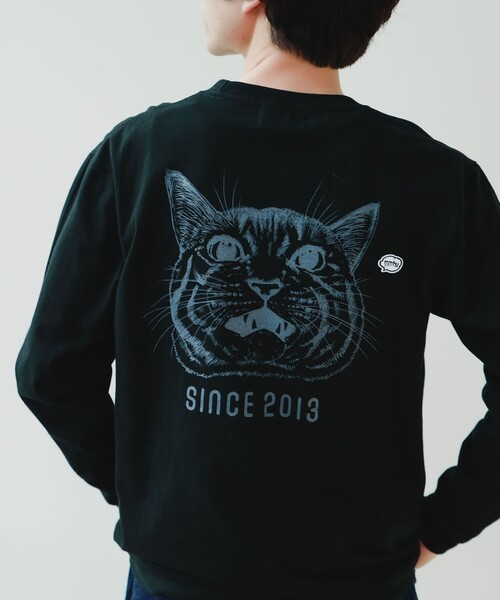 mmts(マミタス)の「〈UNISEX〉"マミタス"さま サングラス ロングTシャツ(Tシャツ/カットソー・レディース・ブラック/ホワイト・M/L/XL/S)」の2枚目の写真