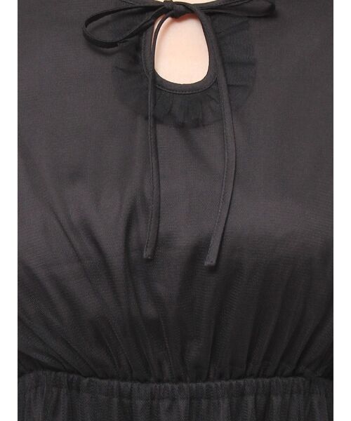 EATME（イートミー）の「デコルテティアードワンピース（ワンピース・レディース・グリーン/アイボリー/ブラック・SMALL/MEDIUM）」の12枚目の写真