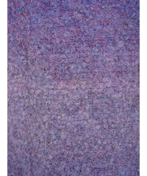 Samansa Mos2（サマンサ モスモス）の「段染めブークレハイネックプルオーバー（ニット/セーター・レディース・ベージュ/オレンジ/パープル・F）」の18枚目の写真