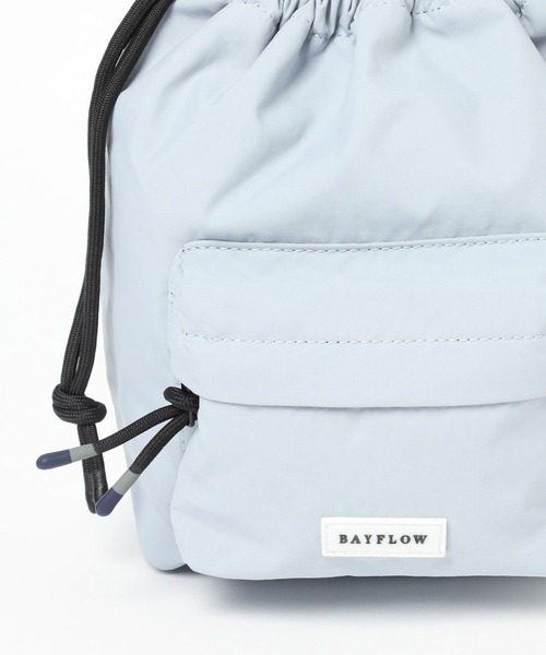 BAYFLOW（ベイフロー）の「コード編みキンチャクショルダー（ショルダーバッグ・レディース・ライトグレー/ブラック/ベージュ/カーキ・FREE）」の22枚目の写真