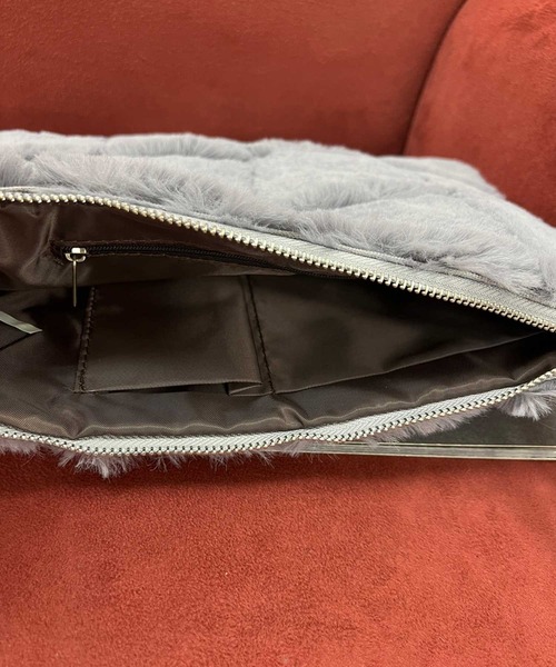 SPIGA(スピーガ)の「ブロックファークラッチバッグ(クラッチバッグ・レディース・ブラック/グレー/オフホワイト・FREE)」の12枚目の写真