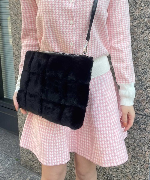 SPIGA(スピーガ)の「ブロックファークラッチバッグ(クラッチバッグ・レディース・ブラック/グレー/オフホワイト・FREE)」の14枚目の写真