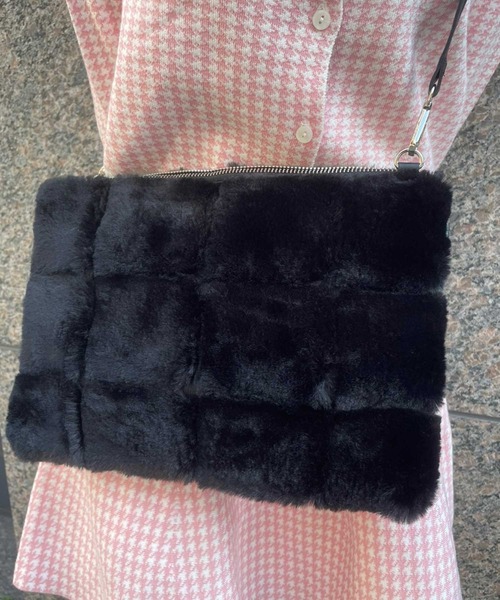 SPIGA(スピーガ)の「ブロックファークラッチバッグ(クラッチバッグ・レディース・ブラック/グレー/オフホワイト・FREE)」の17枚目の写真