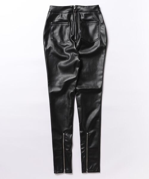 EGOIST（エゴイスト）の「ジップフェイクレザースキニーパンツ（その他パンツ・レディース・ブラック・SS/S/M）」の19枚目の写真