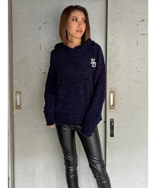 EGOIST（エゴイスト）の「ジップフェイクレザースキニーパンツ（その他パンツ・レディース・ブラック・SS/S/M）」の12枚目の写真