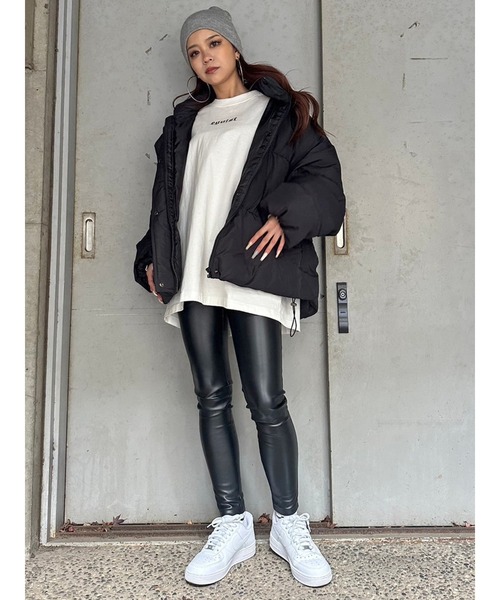 EGOIST（エゴイスト）の「ジップフェイクレザースキニーパンツ（その他パンツ・レディース・ブラック・SS/S/M）」の15枚目の写真