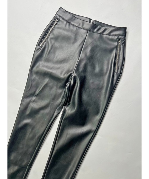 EGOIST（エゴイスト）の「ジップフェイクレザースキニーパンツ（その他パンツ・レディース・ブラック・SS/S/M）」の13枚目の写真