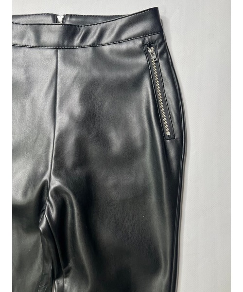 EGOIST（エゴイスト）の「ジップフェイクレザースキニーパンツ（その他パンツ・レディース・ブラック・SS/S/M）」の17枚目の写真