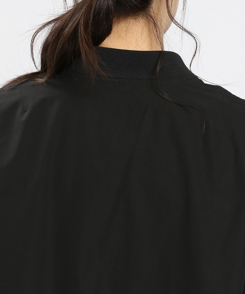 GLOBAL WORK Smile Seed Store（グローバルワーク スマイルシードストア）の「撥水UVMA‐1/994484（MA-1・レディース・ブラック/アイボリー/ベージュ/カーキ・SMALL/MEDIUM/X-LARGE/LARGE）」の13枚目の写真