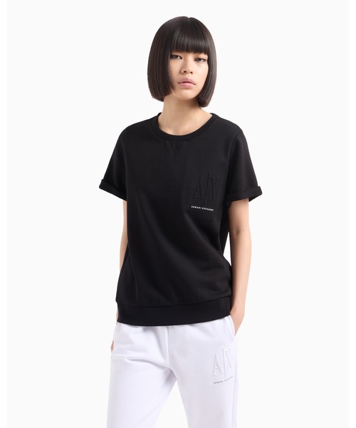 【A|X アルマーニ エクスチェンジ】ICON 半袖スウェットプルオーバー（スウェット）｜ARMANI EXCHANGE（アルマーニエクスチェンジ）