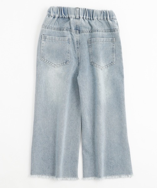 URBAN CHERRY（アーバンチェリー）の「カットオフストレートデニムパンツ（デニムパンツ・キッズ・ブルー・120cm/130cm/140cm/110cm）」の10枚目の写真
