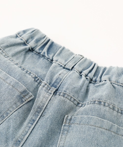 URBAN CHERRY（アーバンチェリー）の「カットオフストレートデニムパンツ（デニムパンツ・キッズ・ブルー・120cm/130cm/140cm/110cm）」の15枚目の写真