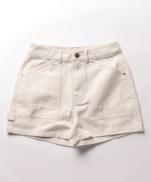 BILLABONG(ビラボン)の「BILLABONG レディース LEIA SHORT ウォークパンツ/ショートパンツ 【2024年春夏モデル】/ビラボンコットンツイルボトムス(その他パンツ・レディース・アーミー/ホワイト・24inch/25inch)」の11枚目の写真