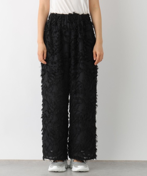 LEPSIM（レプシィム）の「シアーフリンジパンツ　996541（その他パンツ・レディース・ブラック/オフホワイト・FREE）」の12枚目の写真